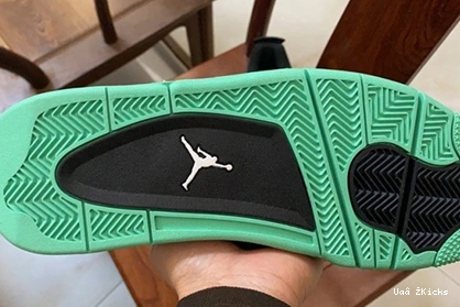 Green BestValue 505 Jordan Glow 4  308497-033 Retro 0705